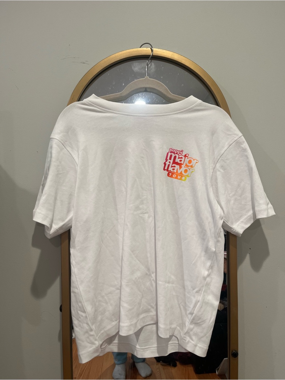 Major Flavor Tour White Graphic Short-Sleeve Tee (small) OPEN TO TRADES!